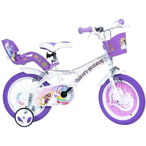 Bicicleta copii Dino Bikes 14  Unicorn Academy - imagine 8